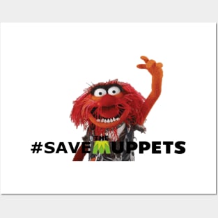 Save the Muppets - Animal Posters and Art